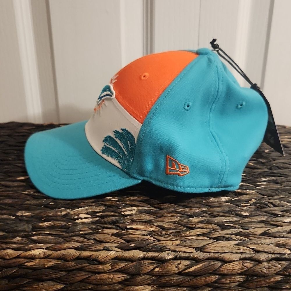 NWT Miami Dolphins Draft 39Thirty New Era Flex Fit Baseball Hat M/L Football NFL - Picture 2 of 7